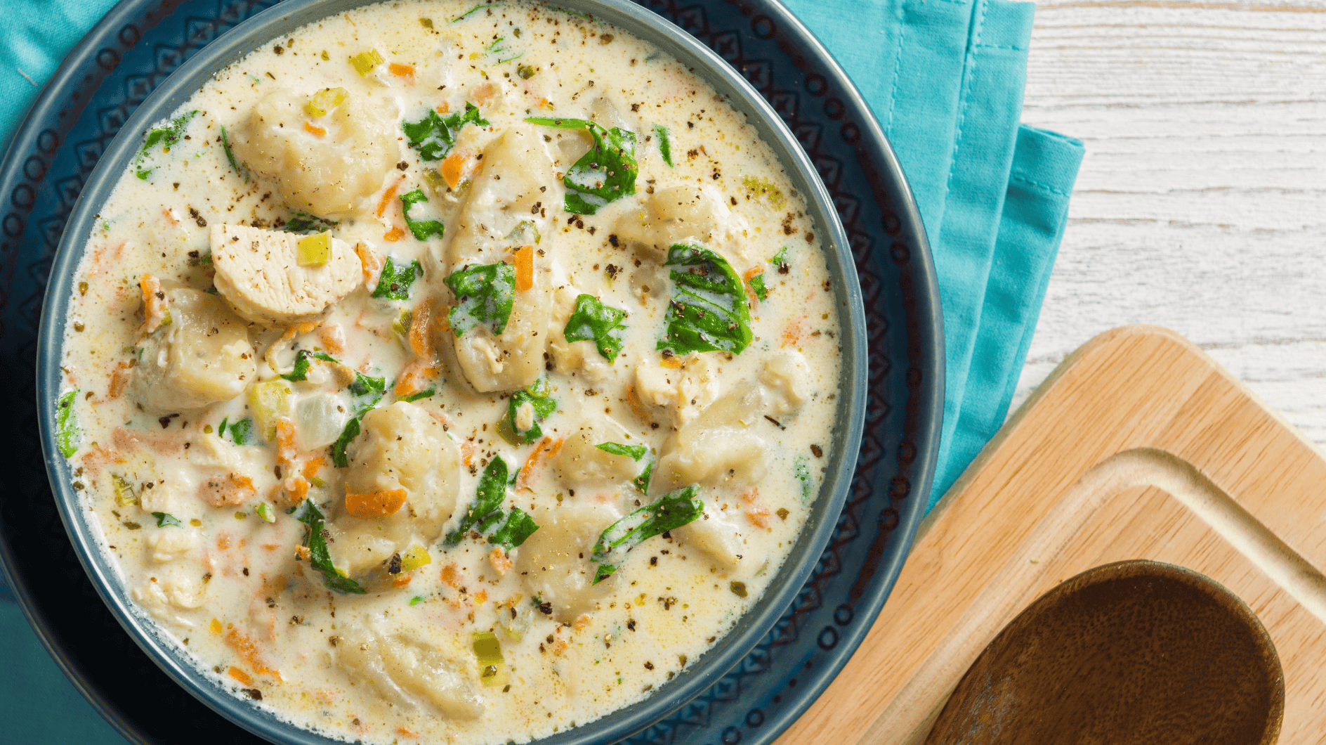 Soul Warmer: Sup Ayam Gnocchi Creamy-yang membuat Anda kenyang dan bahagia